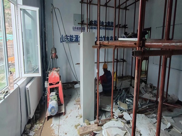 洛宁厂房基础沉降注浆加固